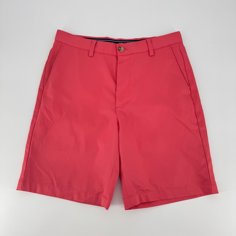 Vineyard Vines Mens Links Short Pink Golf Performance Shorts Size 30